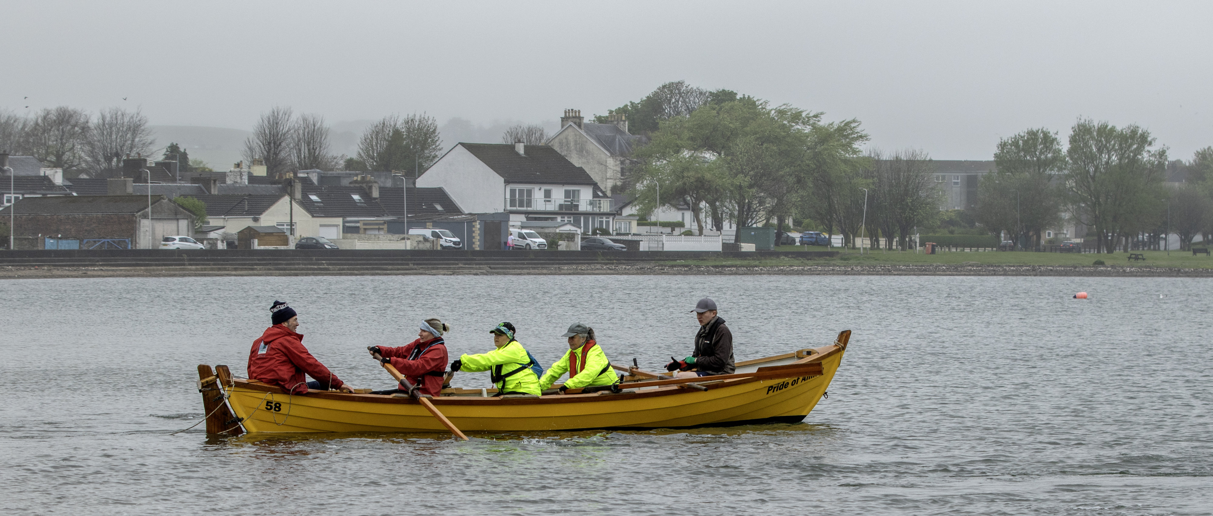 Coastal rowing at The Long Ryan