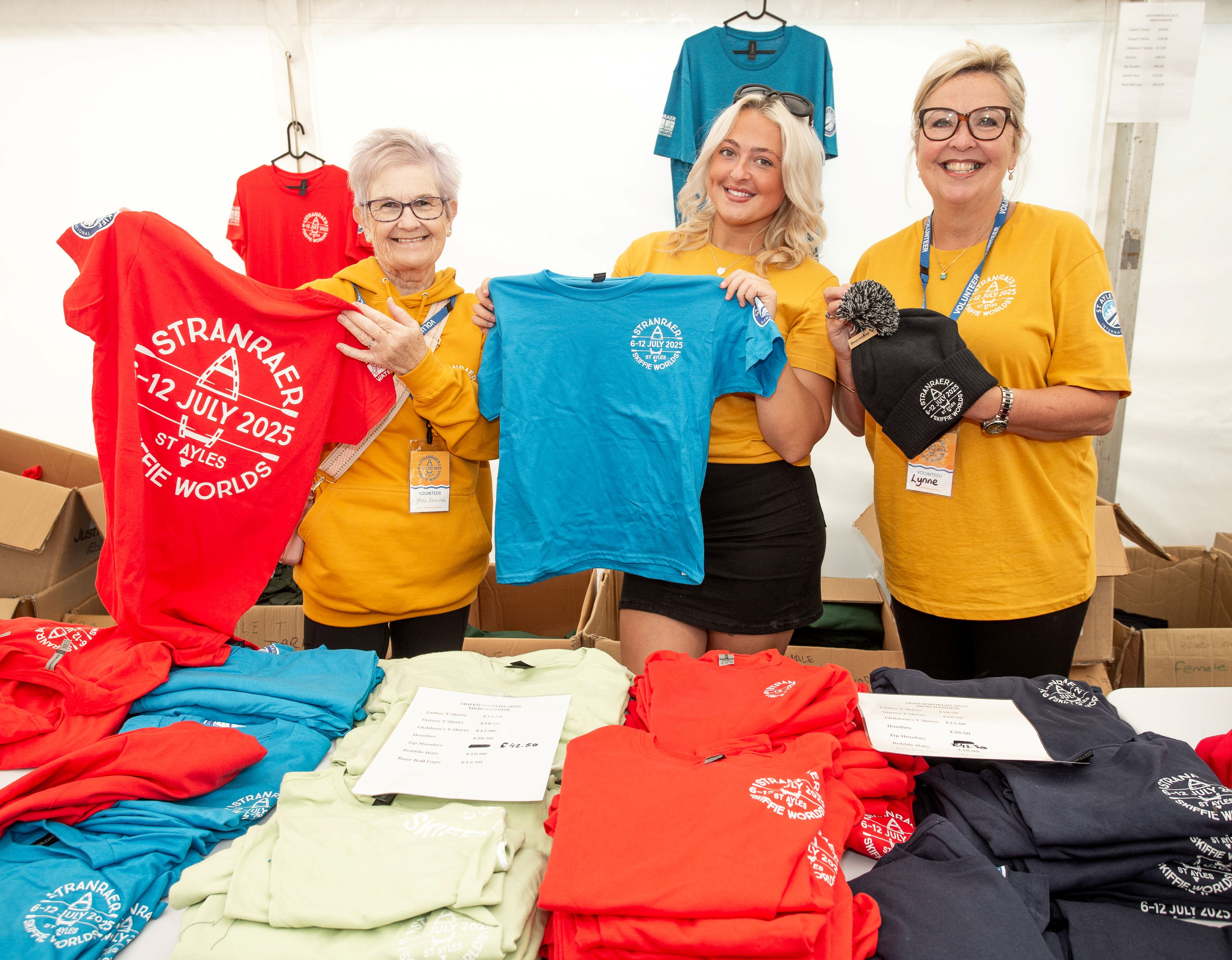 Volunteers at SkiffieWorlds