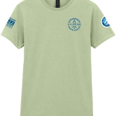 Skiffie Worlds Women's T-shirt - pistachio green