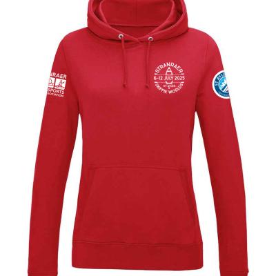 SkiffieWorlds 2025 Women's hoodie - Red