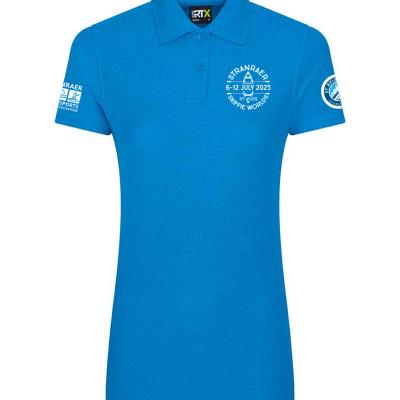 Skiffie Worlds Women's Polo Shirt - Blue