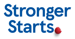 Tesco Stronger Starts logo