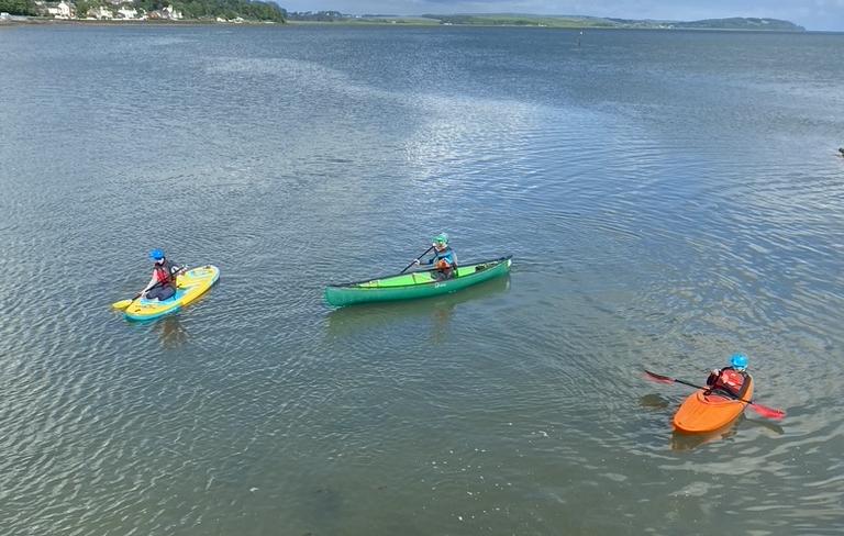 SWSA paddlers