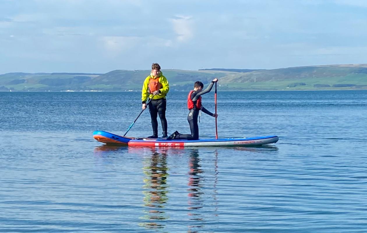 Paddlesports on Loch Ryan