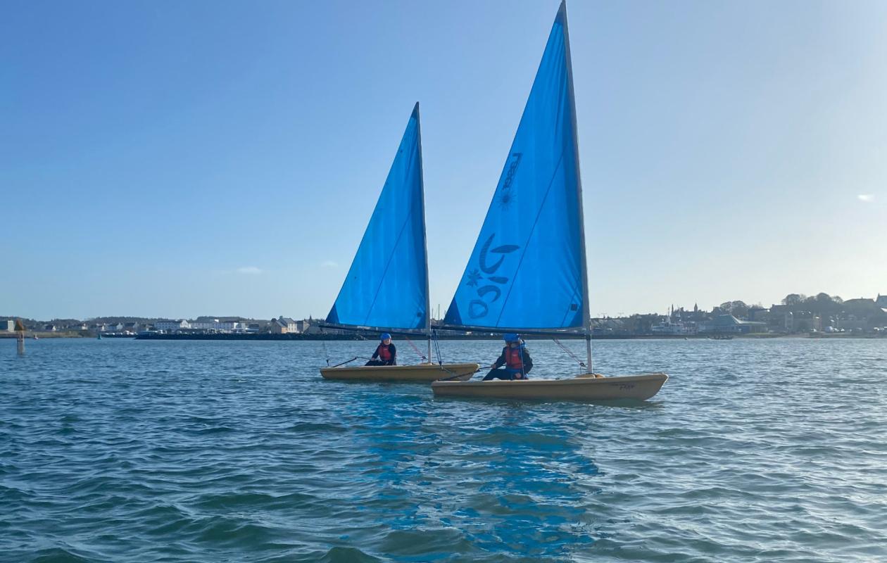 Sailing on Loch Ryan