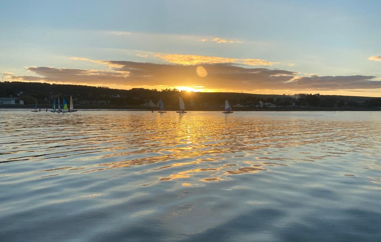 Sailing on Loch Ryan