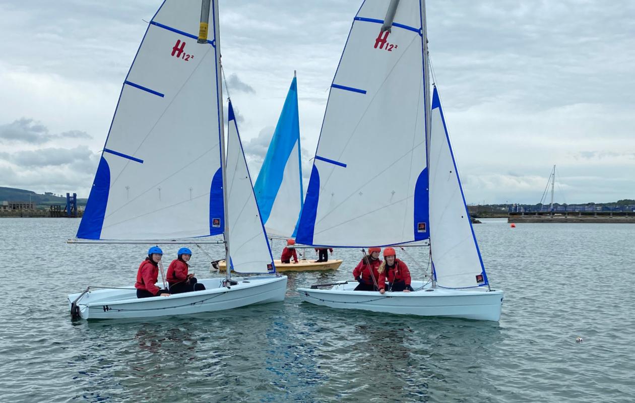 Sailing with Stranraer Water Sports Association