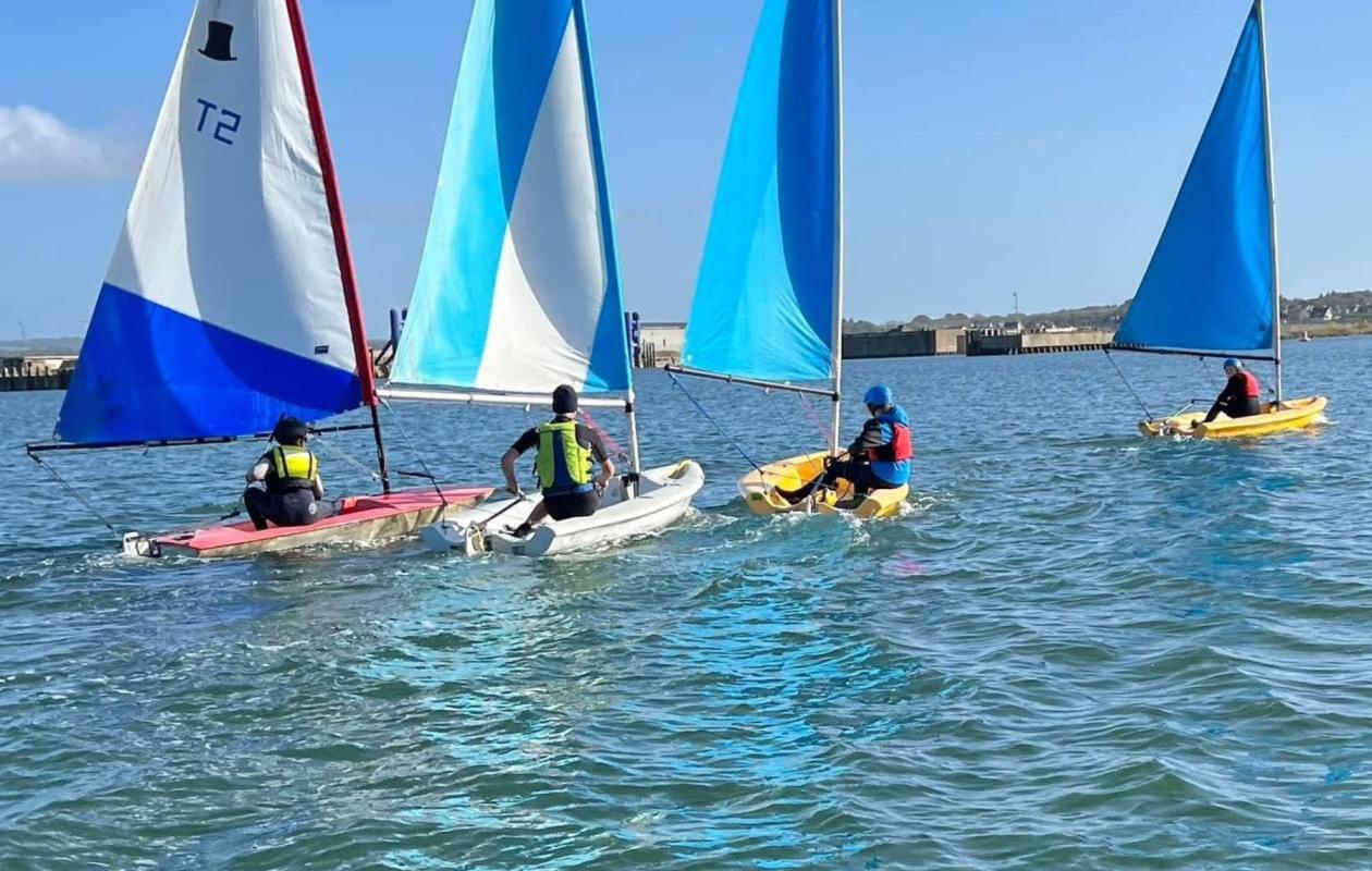 Sailing on Loch Ryan