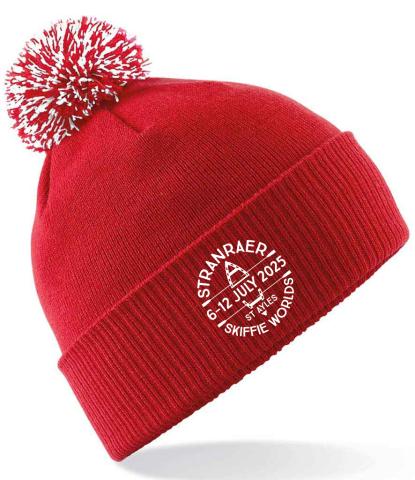 SkiffieWorlds 2025 Beanie - Red