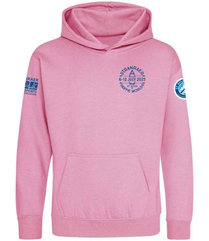 Skiffie Worlds Children's Hoodie - Pink
