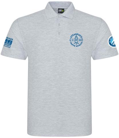 Skiffie World Men's Polo Shirt - Grey