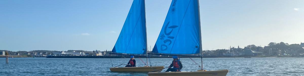 Sailing on Loch Ryan