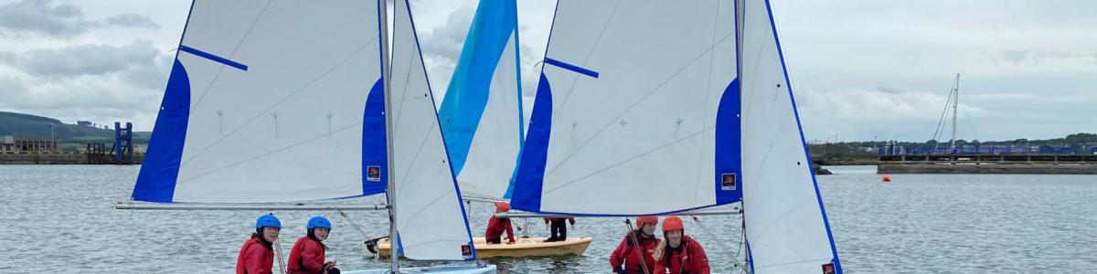 Sailing with Stranraer Water Sports Association