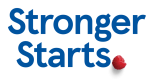 Tesco Stronger Starts logo